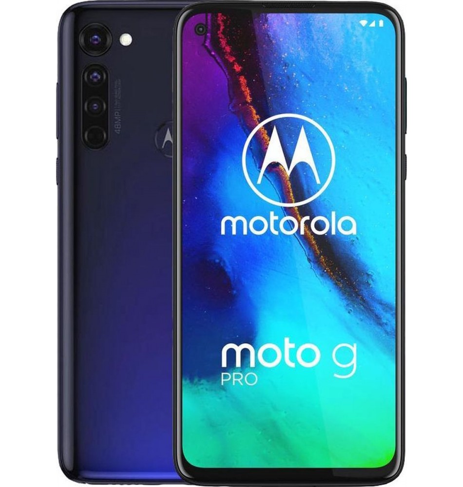 dubbel Mordrin rammelaar Motorola Moto G Pro 128GB Blauw